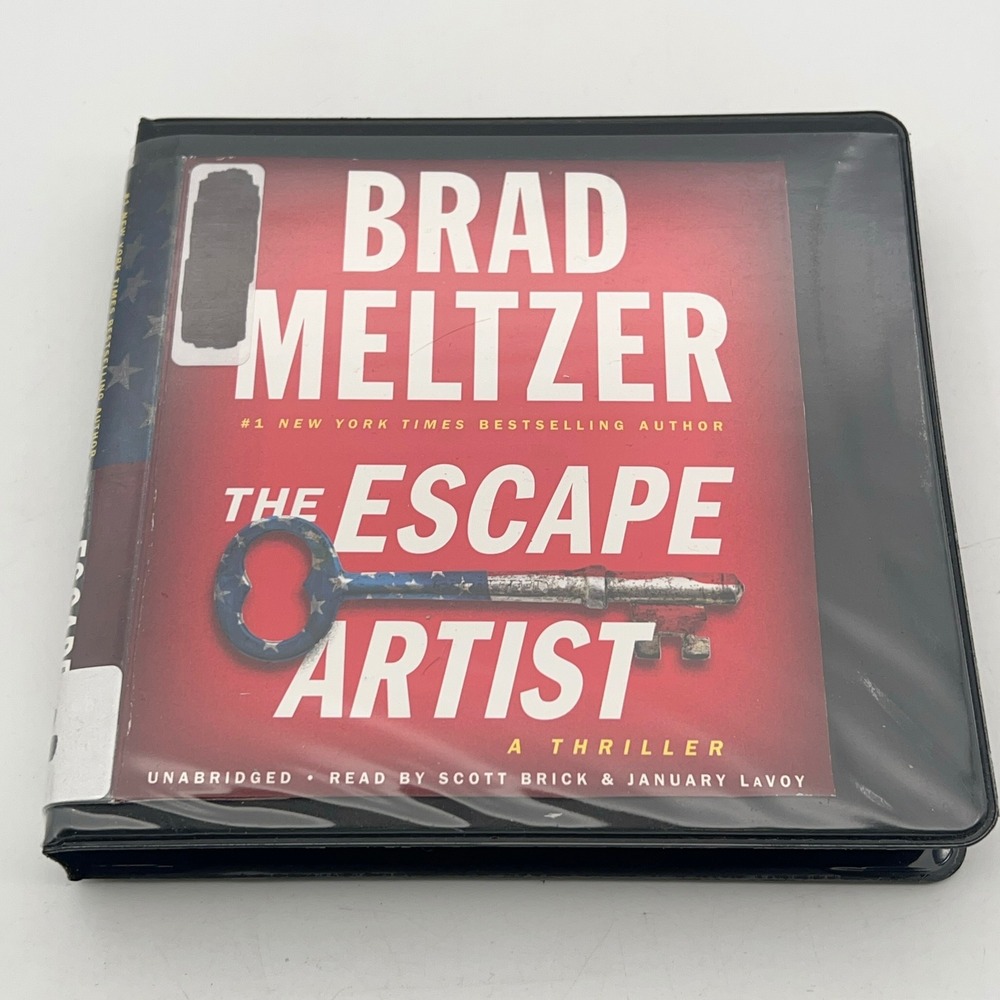 The Escape Artist Brad Meltzer Audiobook CD Unabridged 11 Discs Thriller Mystery